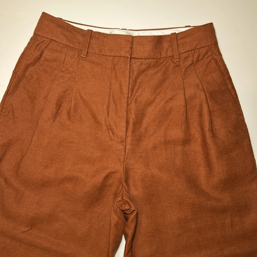 Aritzia Orange/Copper/Rust Effortless Pant - Picture 5 of 8